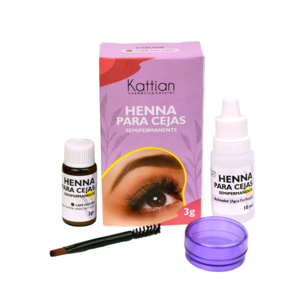 HENNA PARA CEJAS * 3 GRS CAFE CHOCOLATE