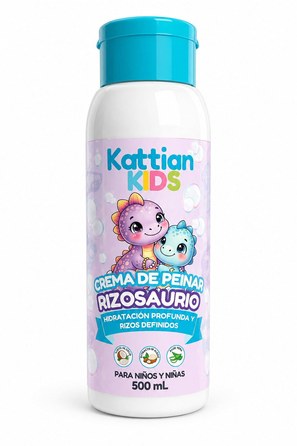 CREMA PARA PEINAR RIZOSAURIOS KATTIAN KIDS